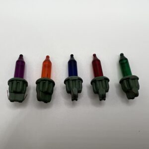 Surelit Multi Color Light Bulbs 25PCK