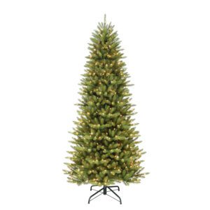 Slim Fraser Fir Trees - Pre-Lit