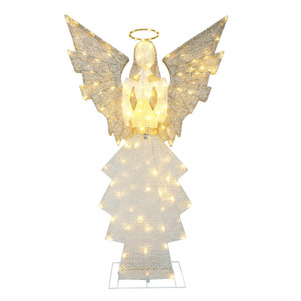 Outdoor Lighted Angel